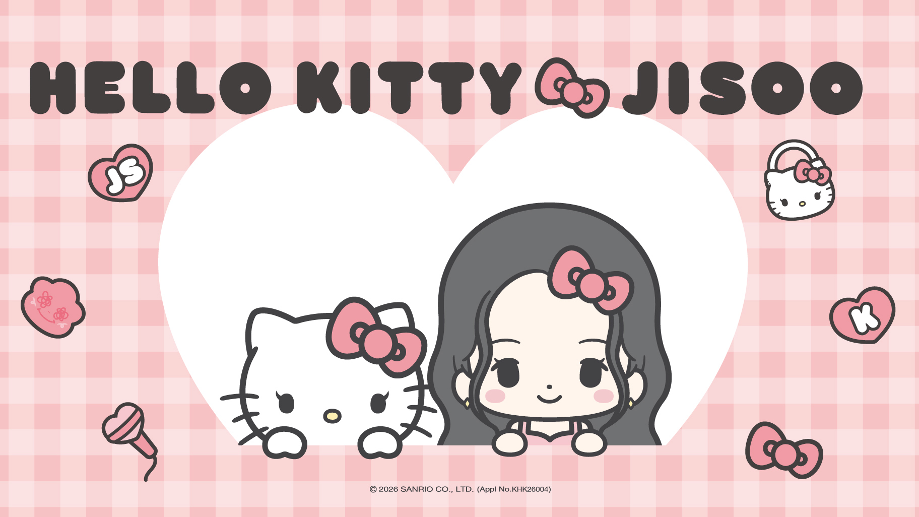 キティ,サンリオ,コラボ,JISOO,サンリオJISOOコラボ,キティぬい